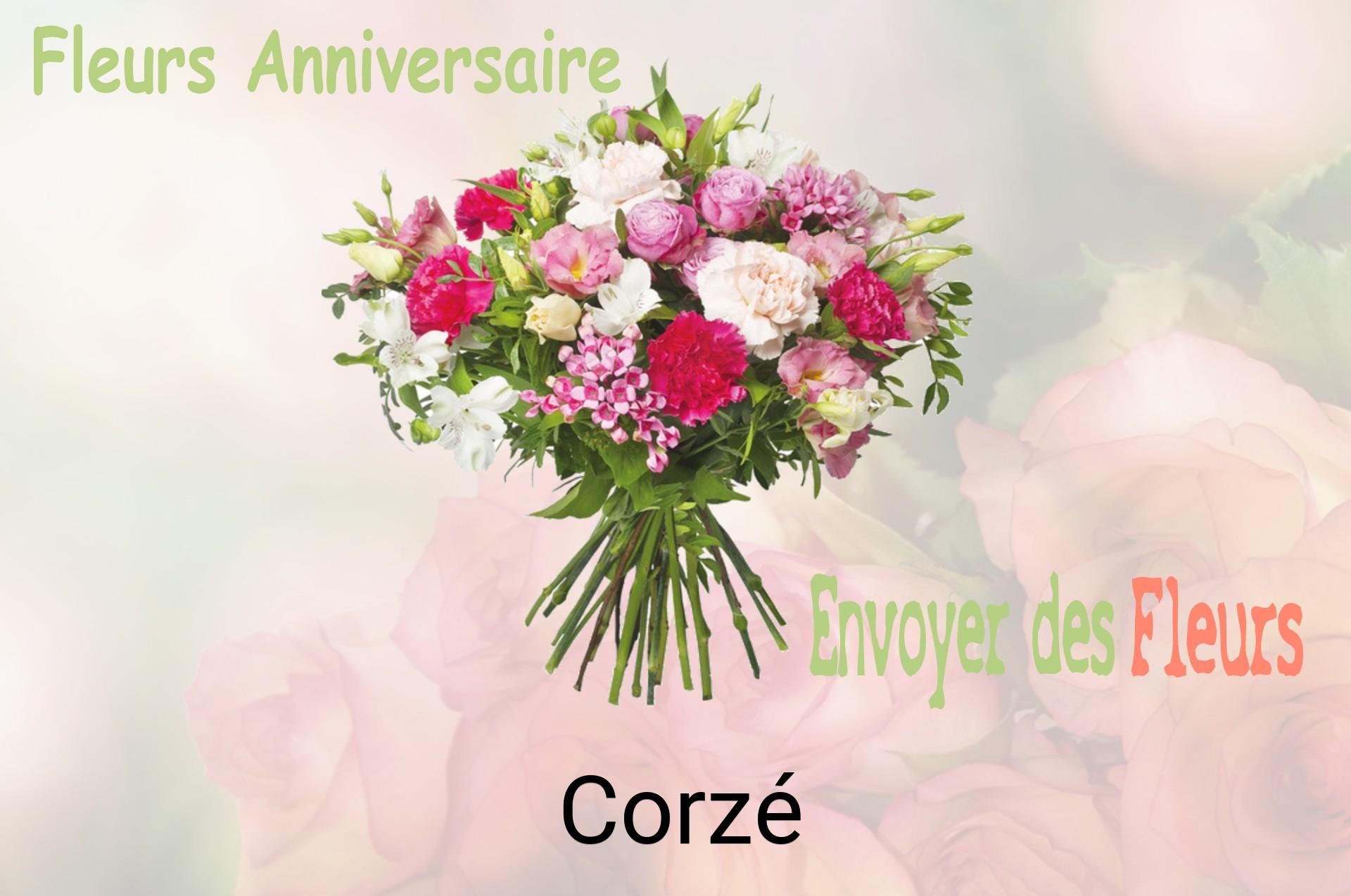 Bouquet de fleurs d’anniversaire livré à Corzé